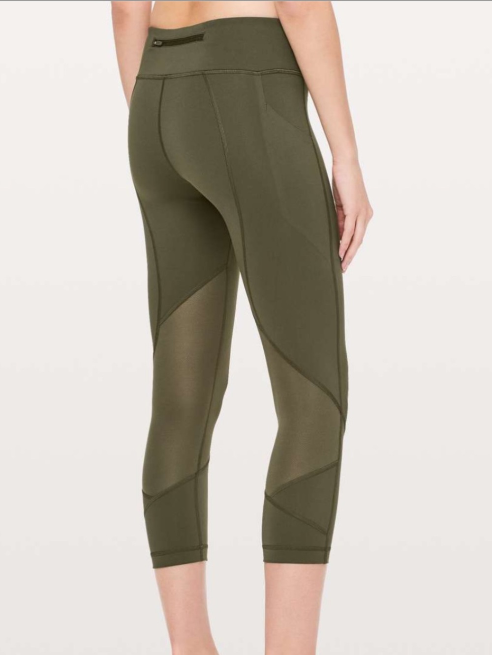 Lululemon Pace Rival Crop Leggings Size 8